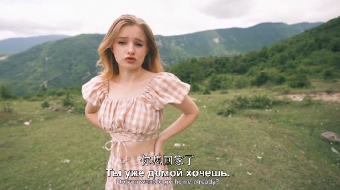 街头搭讪-齐刘海黑色盘发的大屁股辣妹OL